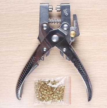 Инструмент для установки люверсов (пробойник-пресс, щипцы для