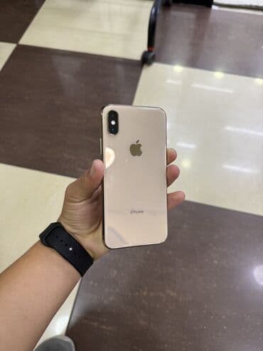 iphone xs 256 цена в бишкеке: IPhone Xs, Колдонулган, 64 ГБ, Алтын, 79 % — 1