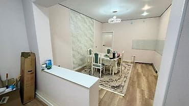 гостиница майлуу суу: 1 комната, 53 м², 108 серия, 1 этаж, Евроремонт — 3