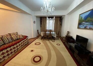 квартира бишкек аренда долгосрочно дизель: 3 комнаты, Риэлтор, Без подселения, С мебелью полностью — 14