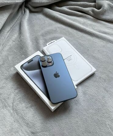 айфон 15 про макс цена в бишкеке 256 гб: IPhone 15 Pro Max, Б/у, 512 ГБ, Blue Titanium, Коробка, Зарядное устройство, Защитное стекло, 85 % — 1