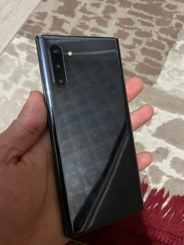 интерактивные: Samsung Note 10, Б/у, 256 ГБ, цвет - Черный, 2 SIM — 2