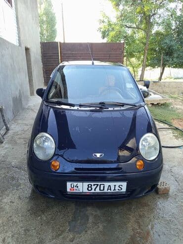 авто с последующим выкупом бишкек фит: Daewoo Matiz: 2005 г., 1 л, Механика, Бензин, Хэтчбэк — 1