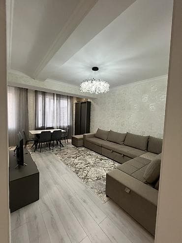 квартиры бишкек 1 комнатная: 1 комната, 43 м², Элитка, 3 этаж, Дизайнерский ремонт — 2