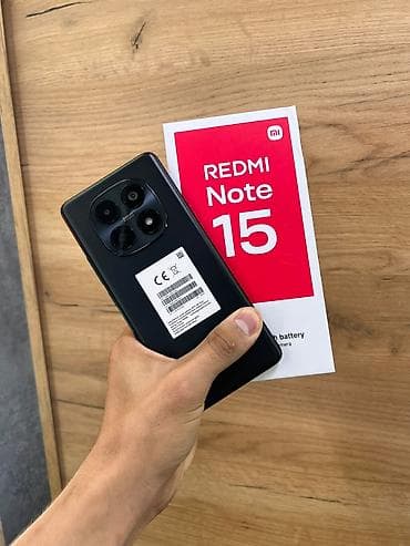 rx 470 8gb: REDMI Note 15 Характеристики по устройству на фото: - Экран с — 1