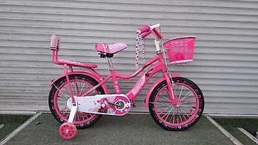 Детские велосипеды и трицикл - Два ярких детских велосипеда с