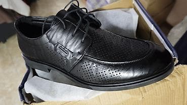 Туфли: Мужские туфли, 45, Новый, цвет - Черный, Платная доставка — 2