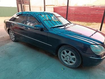 авто в такси: Mercedes-Benz S-Class: 1999 г., 5 л, Автомат, Бензин, Седан — 5