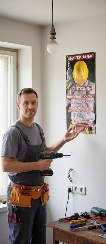 дом в бишкеке купить: Мелкосрочные работы, Муж на час — 1