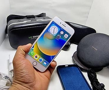 ok google: IPhone 8, Б/у, 64 ГБ, Золотой, Зарядное устройство, 100 % — 5