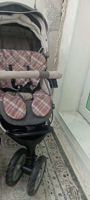 мото коляска: Коляска, Другой бренд, цвет - Коричневый, Б/у, Самовывоз — 10