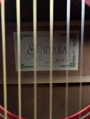 Акустическая гитара с вырезом и встроенной электроникой - Корпус — 6