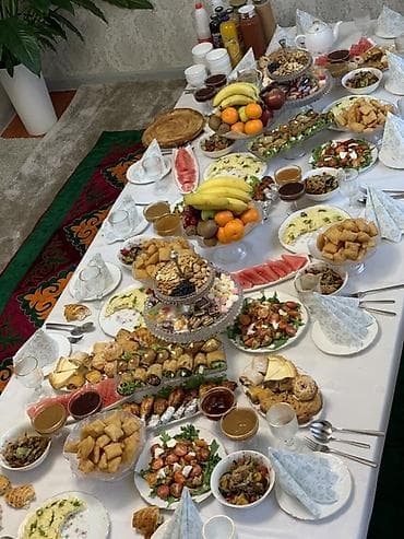 восточный: Выездные банкеты | Организатор-администратор | Фуршетный стол — 1