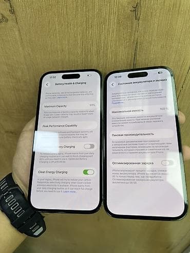 iphon 8 plus: IPhone 14 Pro, Б/у, 256 ГБ, Черный, Защитное стекло, Чехол, В рассрочку, 91 % — 4