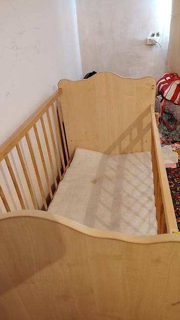 Детская кроватка ТРАНСФОРМЕР из натурального дерева производство at lalafo.kg Детская кроватка ТРАНСФОРМЕР из натурального дерева производство