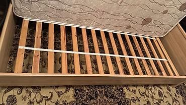 матрас для односпальной кровати: Односпальная кровать, С матрасом, длина - 200 см — 3