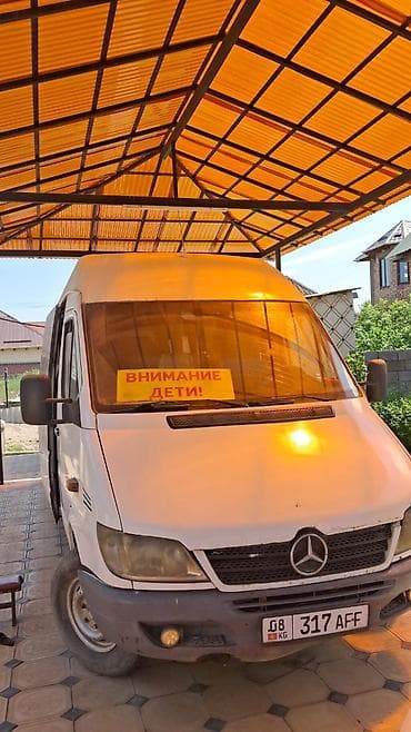 Mercedes-Benz Спринтер: 2004 г., 2.9 л, Механика, Дизель, Бус