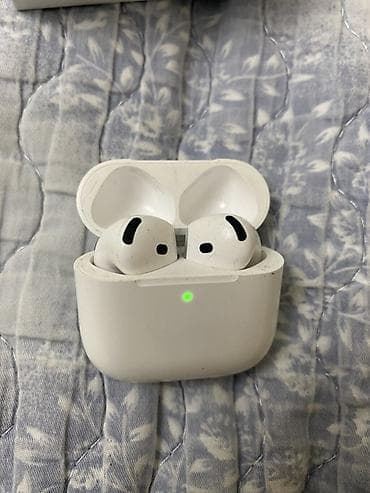 ipone air: Беспроводные вкладыши наушники, Apple, AirPods 4 — 5