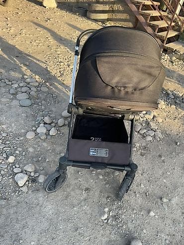 машина оюнчук: Прогулочная коляска InIng Baby (черная) - Легкая и маневренная — 1