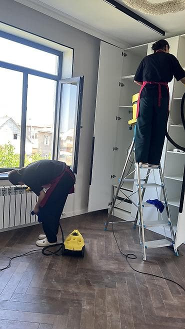Клининговые услуги: Уборка помещений, | Генеральная уборка, Уборка после ремонта, Мойка окон, | Офисы, Квартиры, Дома — 6