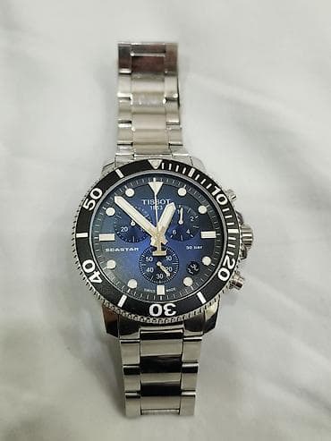 constantine meteor: Спортивные часы часы, Tissot, Таймер и секундомер, Водонепроницаемые, Мужские, Б/у — 1