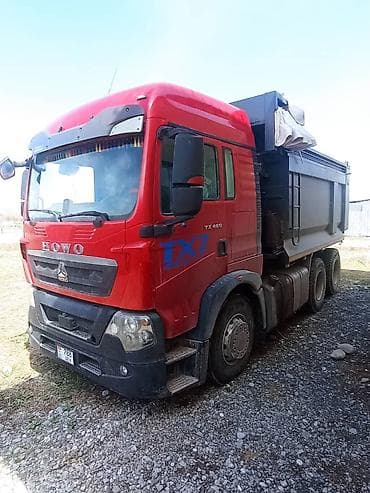 рама хова: Самосвал HOWO (Sinotruk), красный, 6x4 Характеристики и особенности — 4