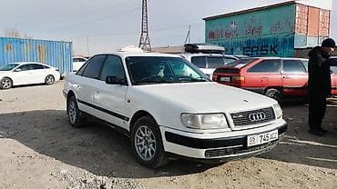 унаа бишкек авторынок: Audi 100: 1991 г., 2 л, Кол менен иштөөчү, Бензин, Седан — 3