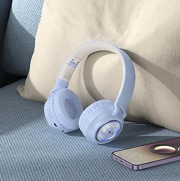 Другая аудиотехника: W50 Cute fun, наушники с проводным и беспроводным режимом, RGB — 6