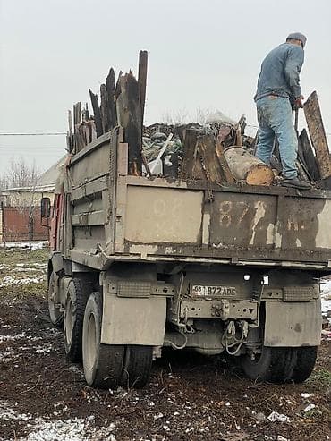Камаз Зил Вывоз мусора Доставка Отсев Щебень