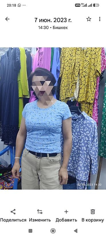 размеры одежды футболки мужские: Футболка, Облегающая модель, Индия, Cecil, Хлопок, Новый, S, M, L — 5