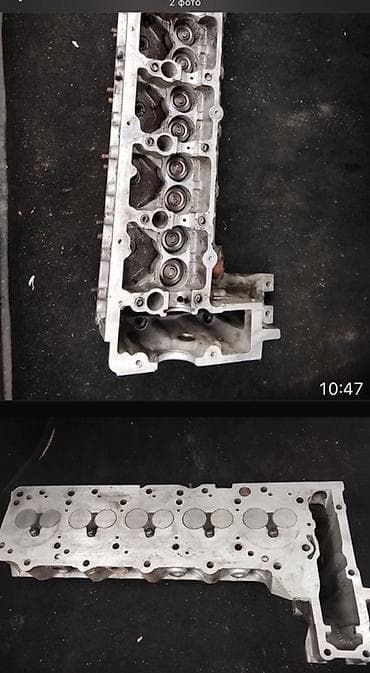 батарея электрическая: Головка блока цилиндров (ГБЦ) для рядного 6‑цилиндрового двигателя — 3