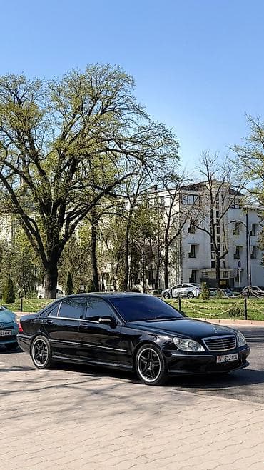 мини линза: Mercedes-Benz S-Class: 2002 г., 5 л, Автомат, Бензин, Седан — 8