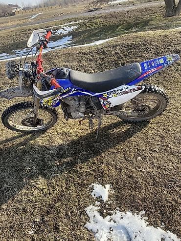 мото экиперовка: Кроссовый/эндуро мотоцикл в белом пластике - Тип: легкий внедорожный — 1