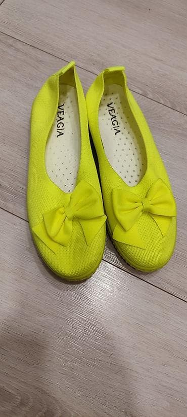 Сабо: Туфли, 38, Новый, цвет - Желтый — 1