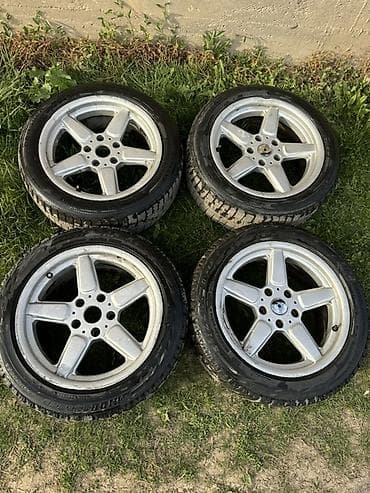 продаю вента афтамат: Колеса в сборе 225 / 50 / R 17, Зима, Б/у, Комплект, Легковые, Литые, отверстий - 5 — 1
