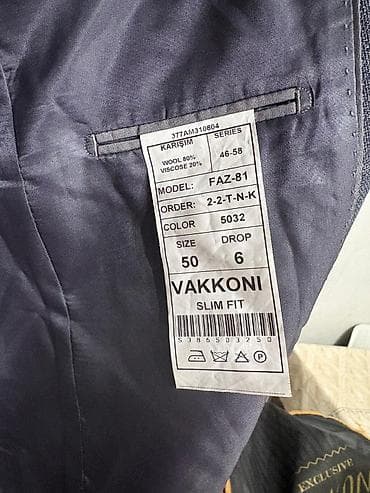 Костюмы: Мужской костюм-тройка Vakkoni (пиджак, жилет, брюки рубашка) — 4