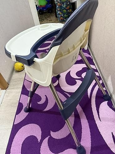 детскую автолюльку: Детский стульчик для кормления - Удобное эргономичное сиденье с — 4