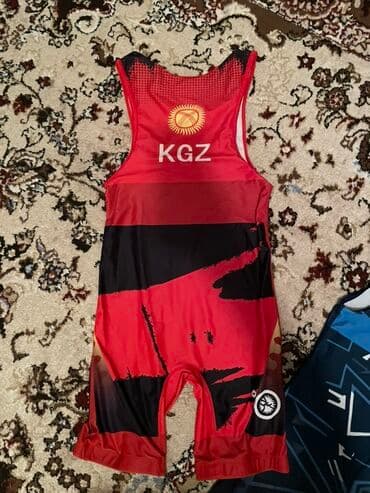 оборудование для нижнего белья: Борцовские трико ASICS с ярким принтом «акула» (2 штуки). - Тип — 2