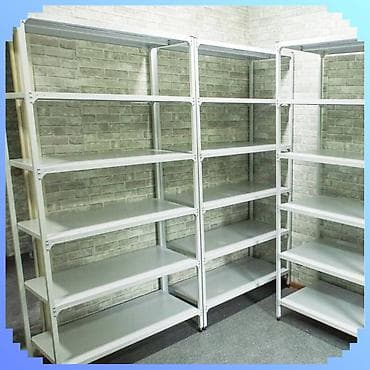 Манекены: Стеллаж с полками, металлические стеллажи с полками, архивный стеллаж — 7