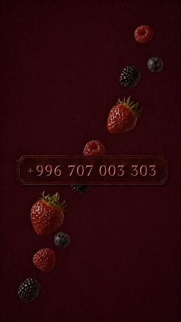 Уюлдук телефондор жана аксессуарлар: 🍉 VIP номер О! 0707 003 303 🍓 Пусть самый красивый номер О! — 1