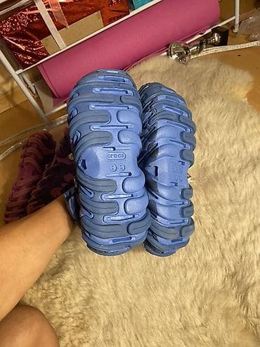 Сабо: Сабо, 39, 40, 41, Crocs, Новый, цвет - Фиолетовый, Самовывоз, Платная доставка — 7