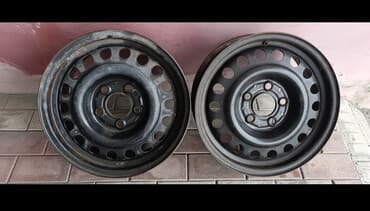 Железные Диски R 15 Пара, отверстий - 5 at lalafo.kg Железные Диски R 15 Пара, отверстий - 5