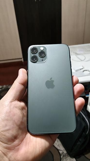 ipod classic: IPhone 11 Pro, 64 ГБ, Matte Midnight Green, Кабель — 2