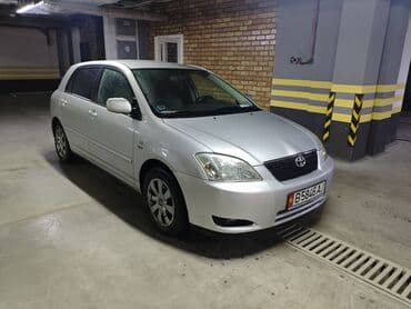 авто полники ризновые родные на нонду: Toyota Corolla: 2004 г., 1.6 л, Автомат, Бензиновая, Хэтчбэк — 1