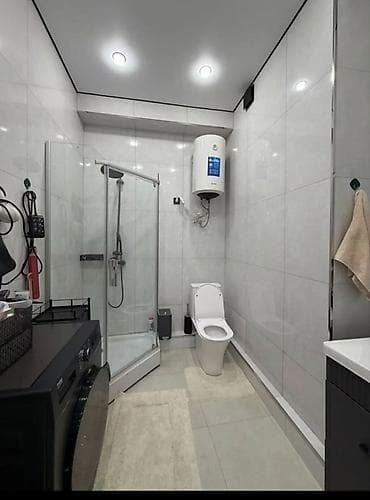 Студия, 55 м², Асанбай мкр Элитка, 13 этаж, Свежий ремонт — 6