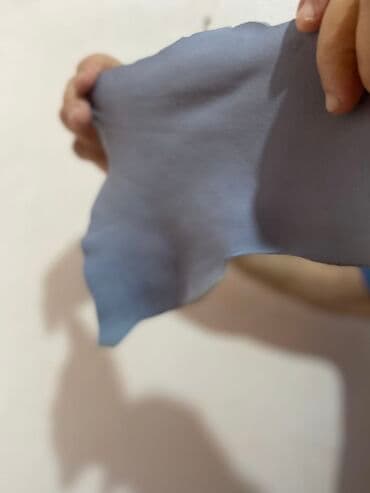 промышленные швейные машины в рассрочку: Зеленый дубленый товар тольщина 2,5 мм общая площадь 3.5 до 4 — 1