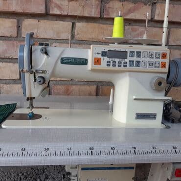 козлы для швей: Тигүүчү машина Siruba, Компьютерлештирилген, Автомат — 1