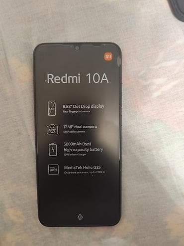 mac i9: Redmi, Redmi 10A, цвет - Серый — 1
