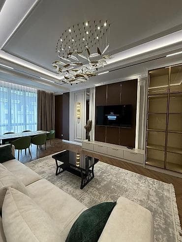 building: 3 комнаты, 137 м², Элитка, 9 этаж, Дизайнерский ремонт — 3