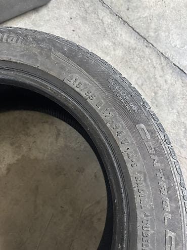 17: Летние шины, 2 шт Continental 215/50 R17 2000 сом за штуку, 1 шт — 7